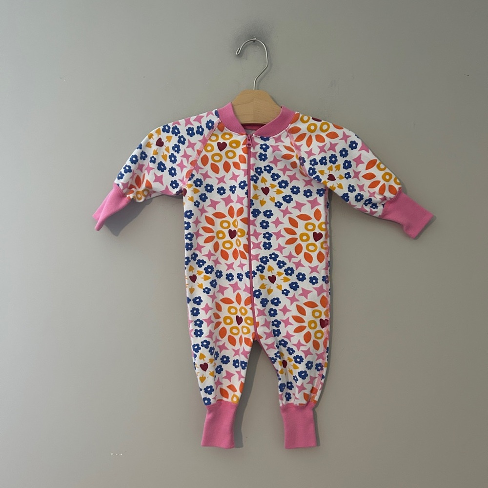 $17 ADD ON Hanna Andersson pajama onesie 3-6M Jamie Kay Little Sleepies Noralee